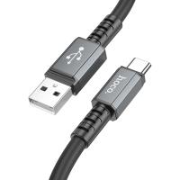 Кабель USB HOCO X85, USB - Type-C, 3A, 1 м, черный анонс фото