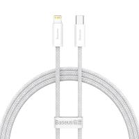 Кабель USB-C BASEUS Dynamic Series Fast Charging, Type-C - Lightning, 20W, 1 м, белый анонс фото