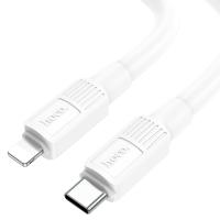 Кабель USB-C HOCO X84, Type-C - Lightning, 20W, 1 м, черный анонс фото