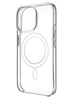 Чехол Clear Case пластиковый with MagSafe и Анимация цвета для iPhone 16 Pro 6.3", прозрачный анонс фото