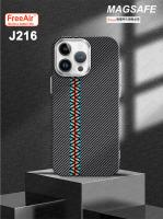 Чехол карбоновый Saffa с MagSafe для iPhone 15 Pro 6.1" (J216) анонс фото