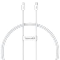 Кабель USB-C BASEUS Superior Series 2 Fast Charging, Type-C - Type-C, 100W, 1 м, белый анонс фото