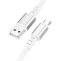 Кабель USB HOCO X85, USB - Type-C, 3A, 1 м, белый анонс фото