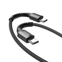 Кабель USB-C HOCO X71 Especial, Type-C - Type-C, 60W, 1 м, черный анонс фото