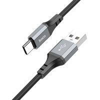 Кабель USB HOCO X86, USB - Type-C, 3A, 1 м, черный анонс фото