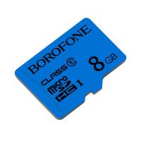 Карта памяти microSDHC BOROFONE I, 8GB, синий анонс фото