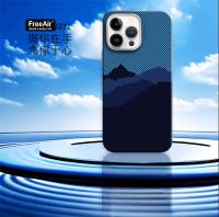 Чехол карбоновый Saffa с MagSafe для iPhone 16 Pro 6.3" (J271) анонс фото