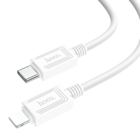 Кабель USB-C HOCO X73, Type-C - Lightning, 20W, 1 м, белый анонс фото