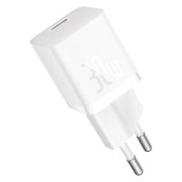 Зарядное устройство BASEUS GaN5 Fast Charger(mini) USB-C, 3A, 30W, белый анонс фото